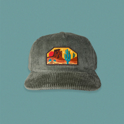 Wild West 5-Panel Corduroy Hat