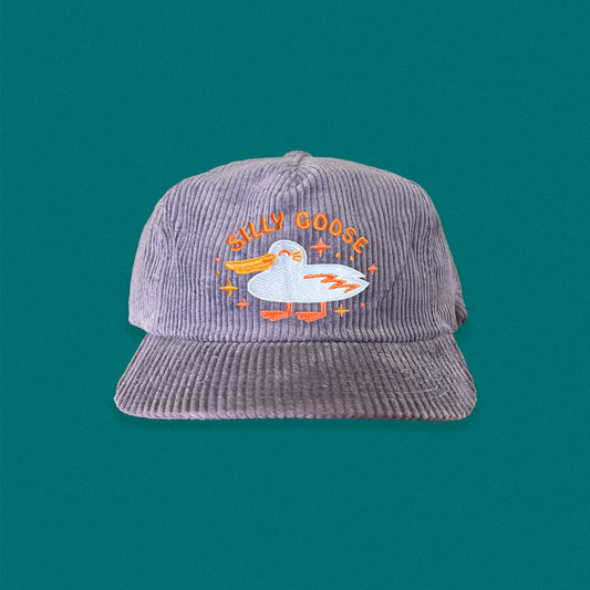 Silly Goose 5-Panel Corduroy Hat