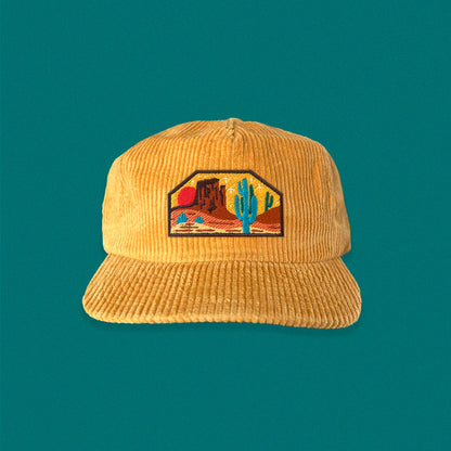 Wild West 5-Panel Corduroy Hat