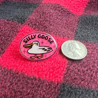 Silly Goose Resin Pin