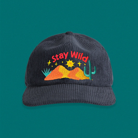 Stay Wild Corduroy Hat