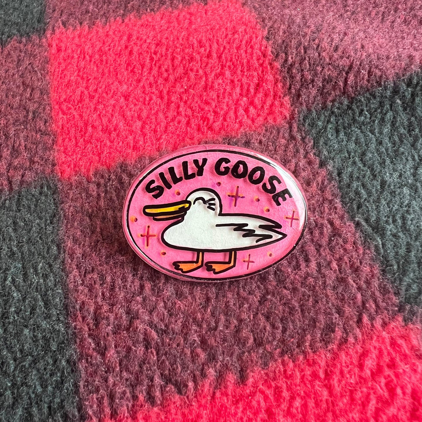 Silly Goose Resin Pin