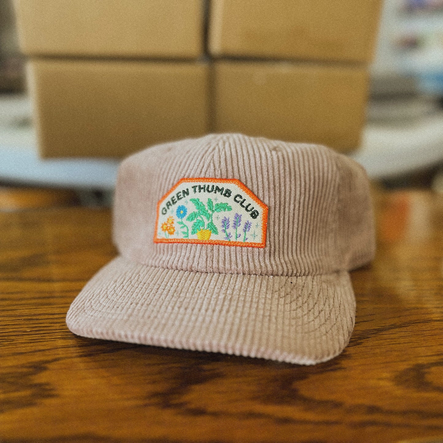 Green Thumb Club Corduroy Hat