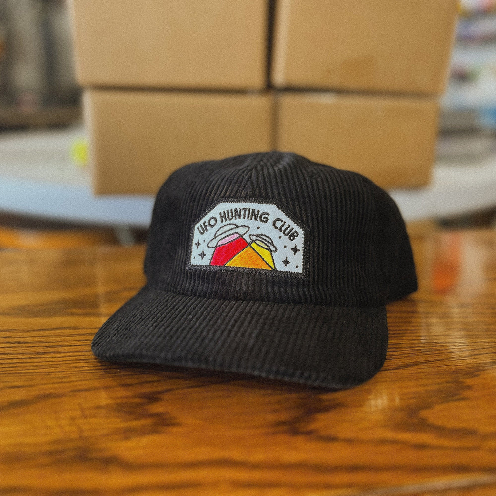 UFO Hunting Club Corduroy Hat