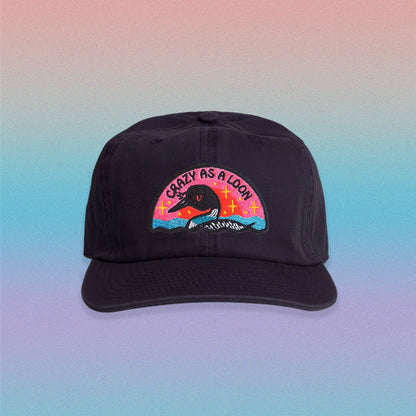 Crazy as a Loon Floppy Cap