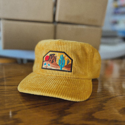 Wild West 5-Panel Corduroy Hat