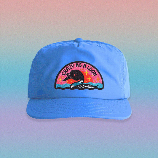 Crazy as a Loon Surf Hat