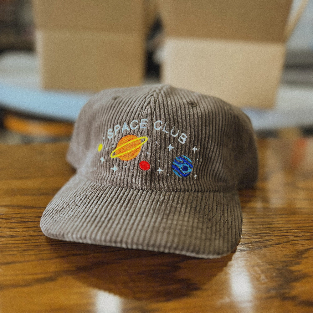 Space Club Corduroy Hat