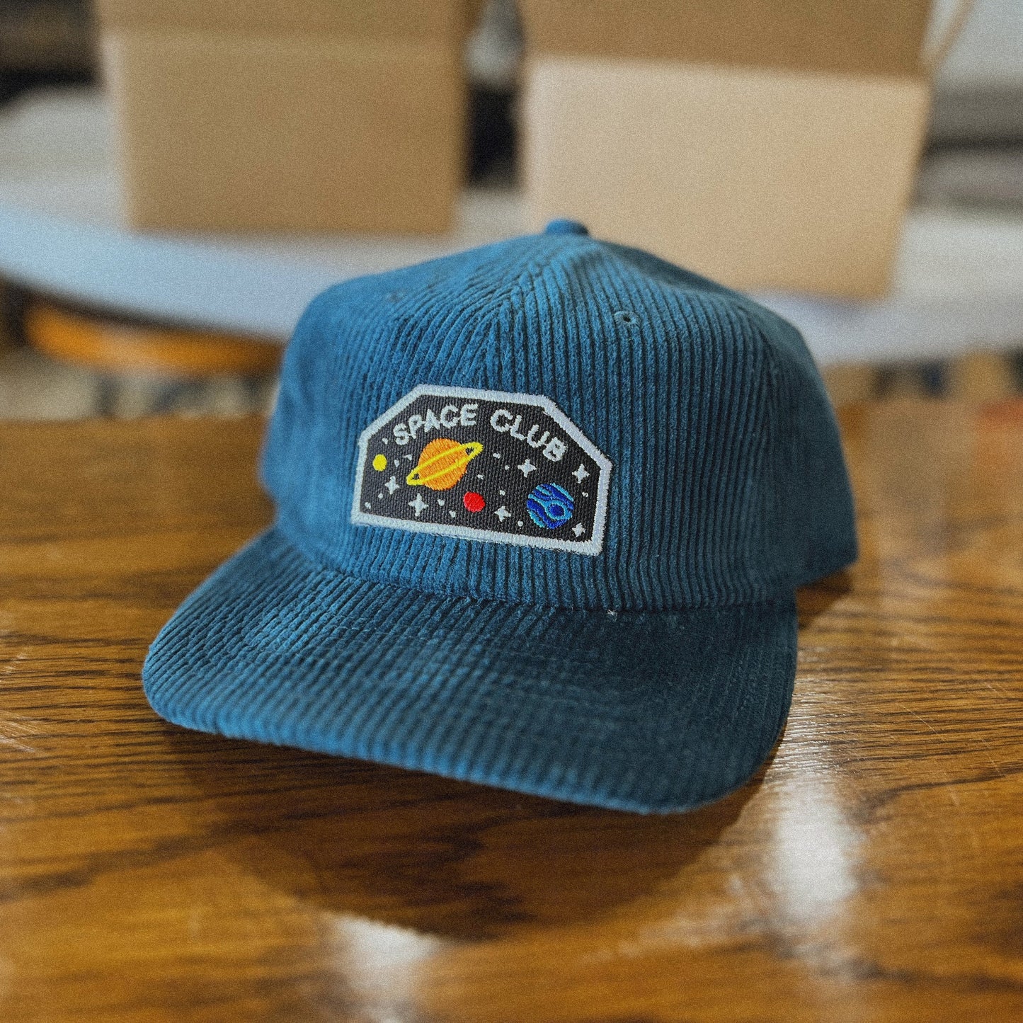 Space Club Corduroy Hat