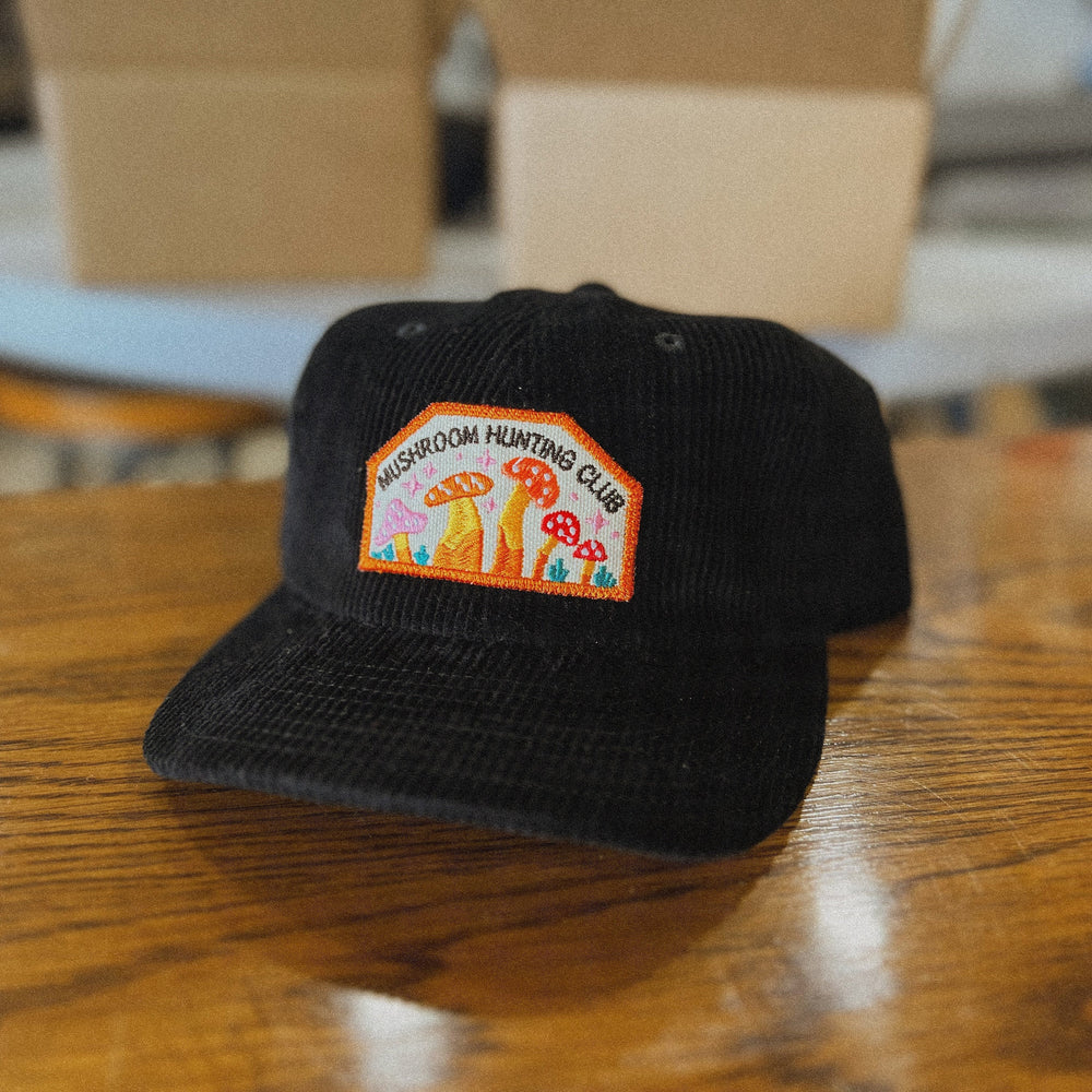 Mushroom Hunting Club Corduroy Hat