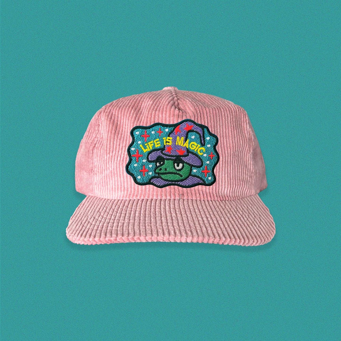 Frog Wizard 5-Panel Corduroy Hat