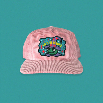 Frog Wizard 5-Panel Corduroy Hat