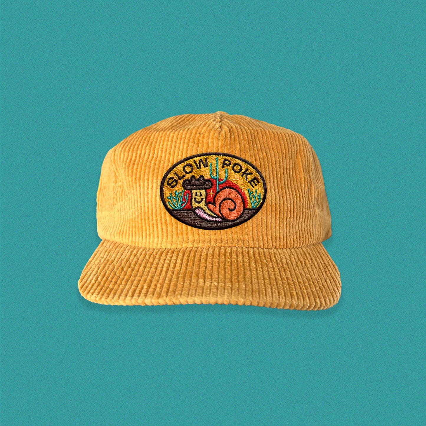 Slow Poke 5-Panel Corduroy Hat
