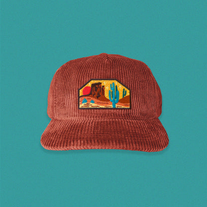 Wild West 5-Panel Corduroy Hat