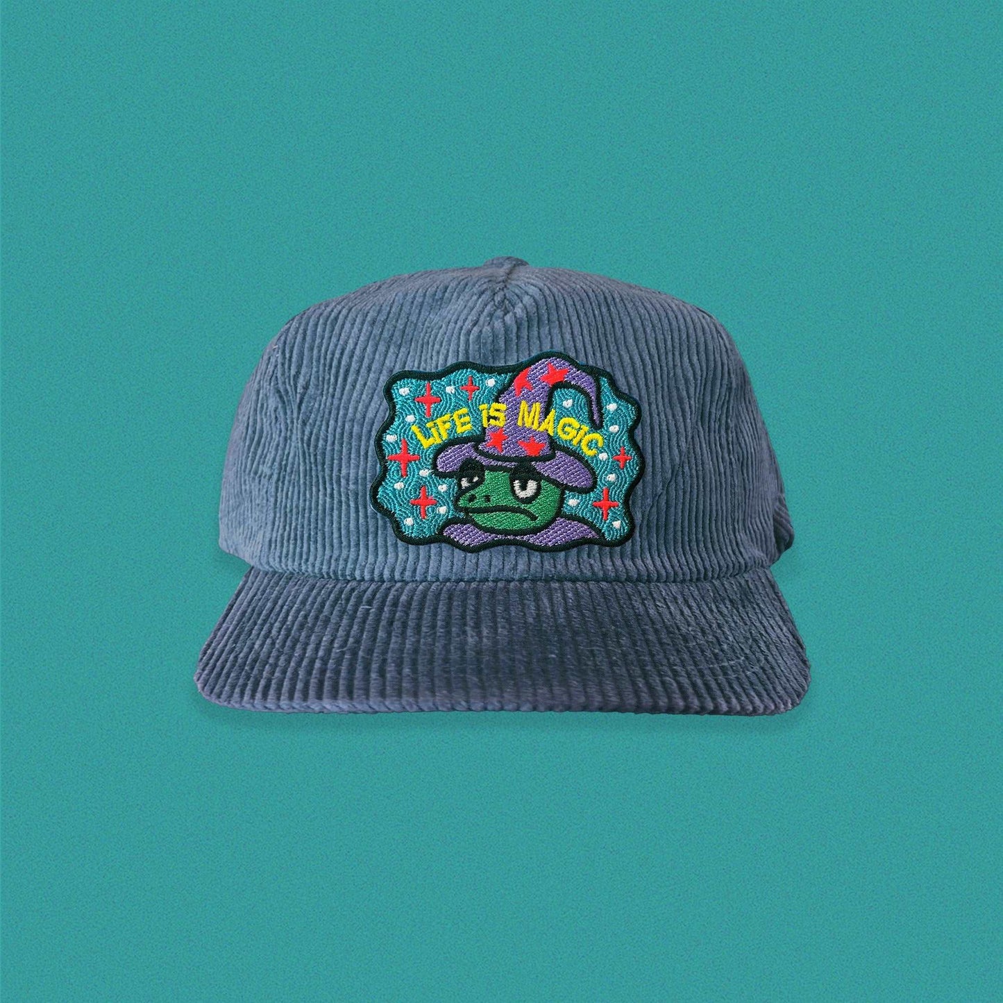 Frog Wizard 5-Panel Corduroy Hat