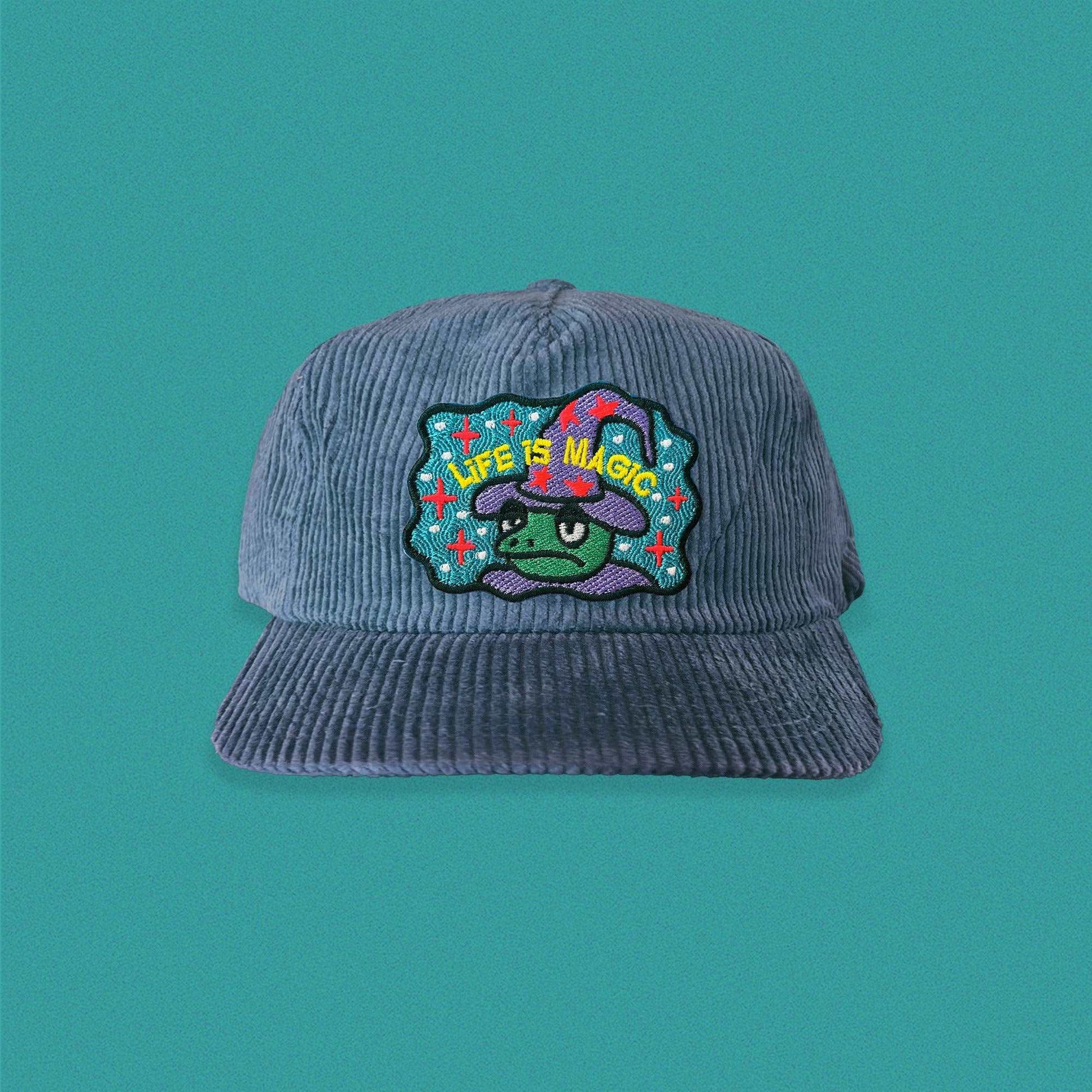 Frog Wizard 5-Panel Corduroy Hat