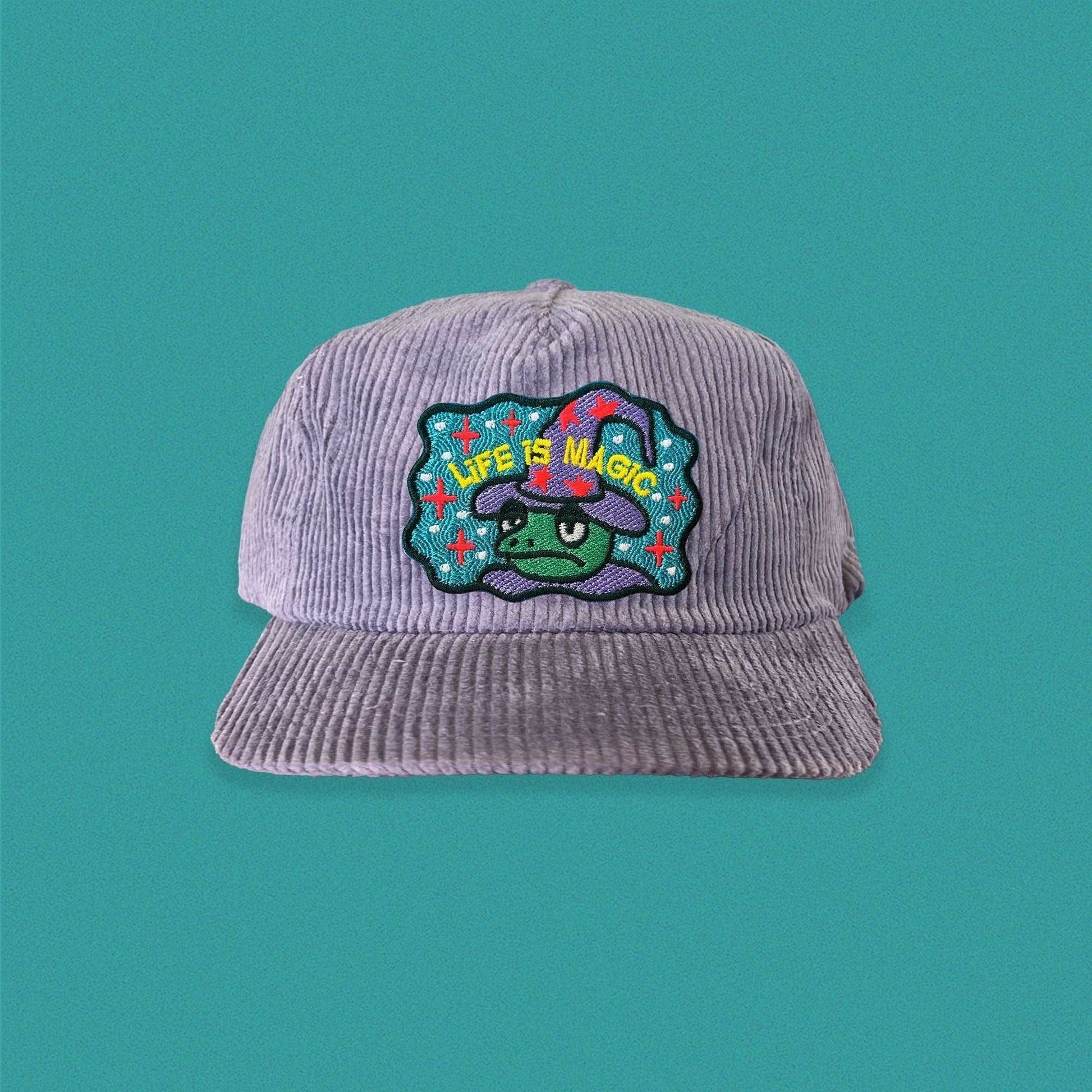 Frog Wizard 5-Panel Corduroy Hat