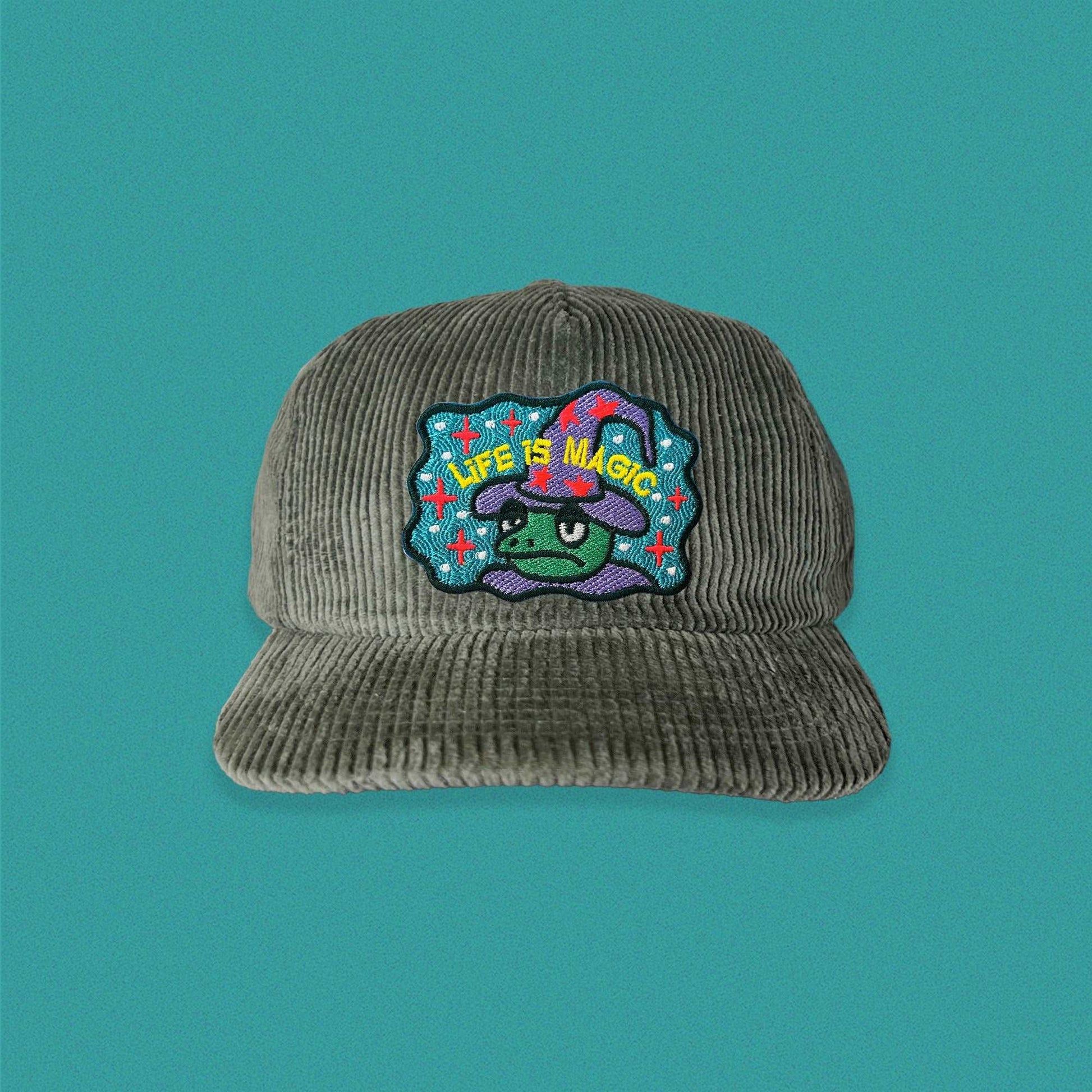 Frog Wizard 5-Panel Corduroy Hat