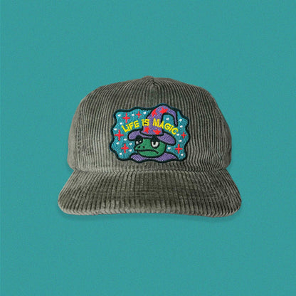 Frog Wizard 5-Panel Corduroy Hat