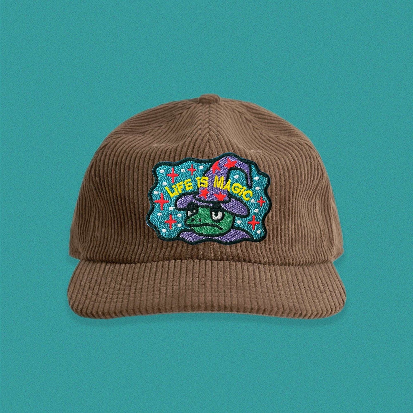 Frog Wizard Corduroy Hat