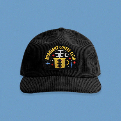 Midnight Coffee Club Corduroy Hat