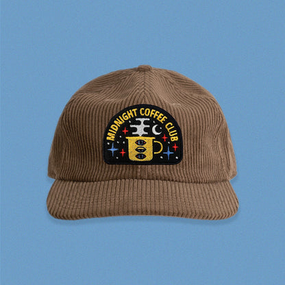 Midnight Coffee Club Corduroy Hat