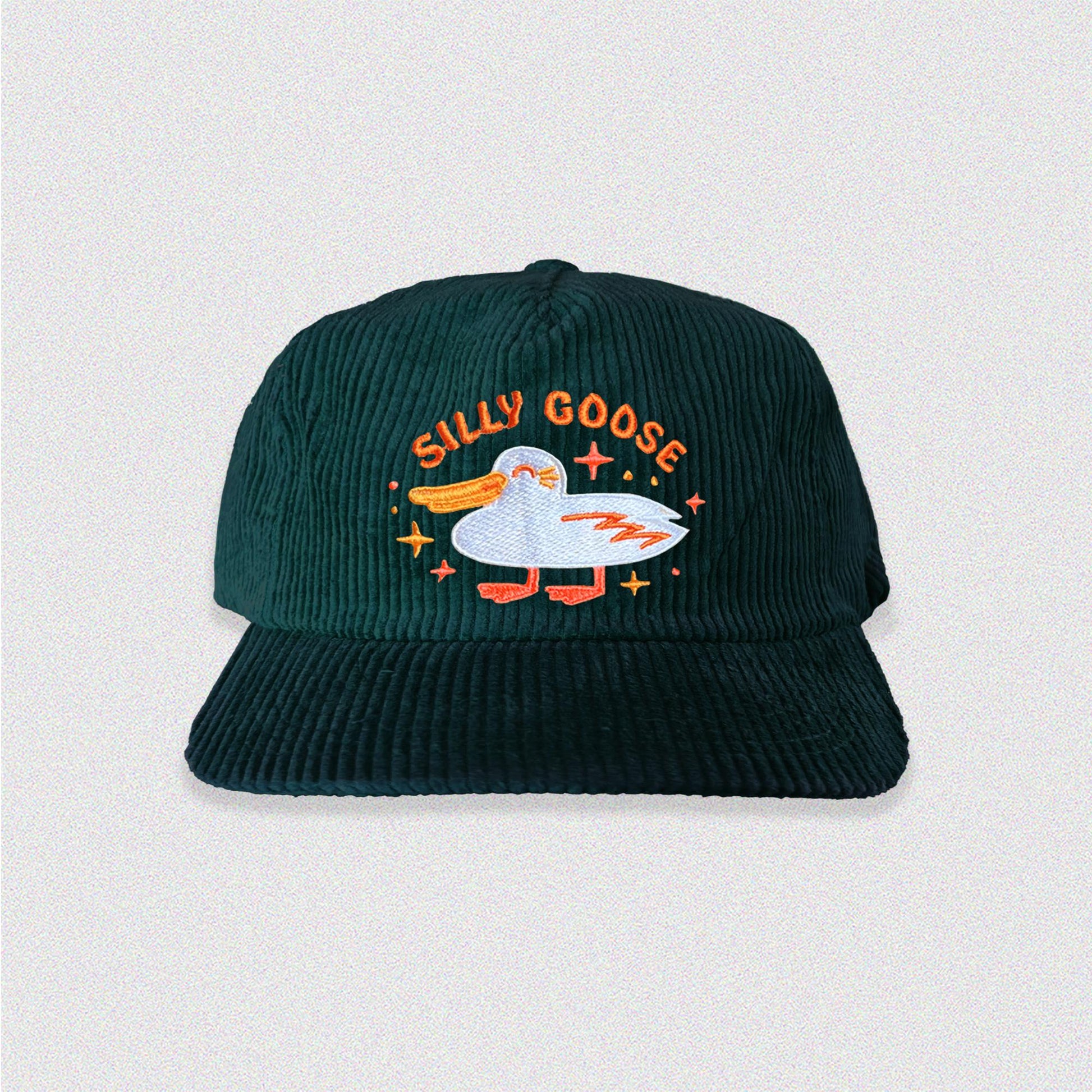 Silly Goose 5-Panel Corduroy Hat