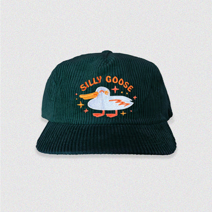 Silly Goose 5-Panel Corduroy Hat