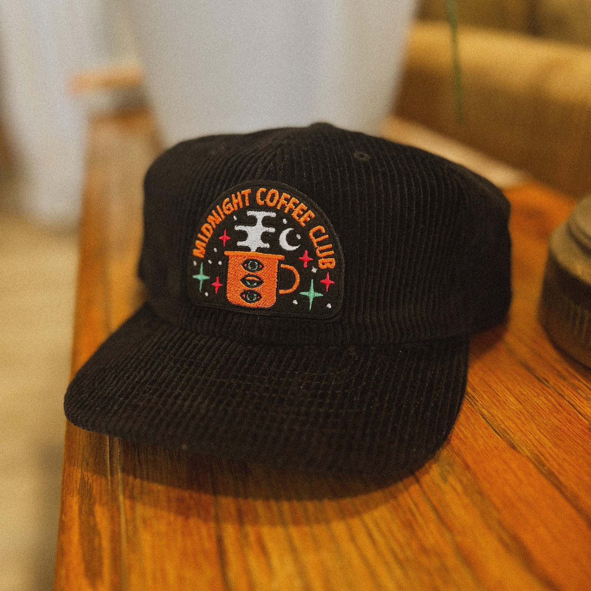 Midnight Coffee Club Corduroy Hat