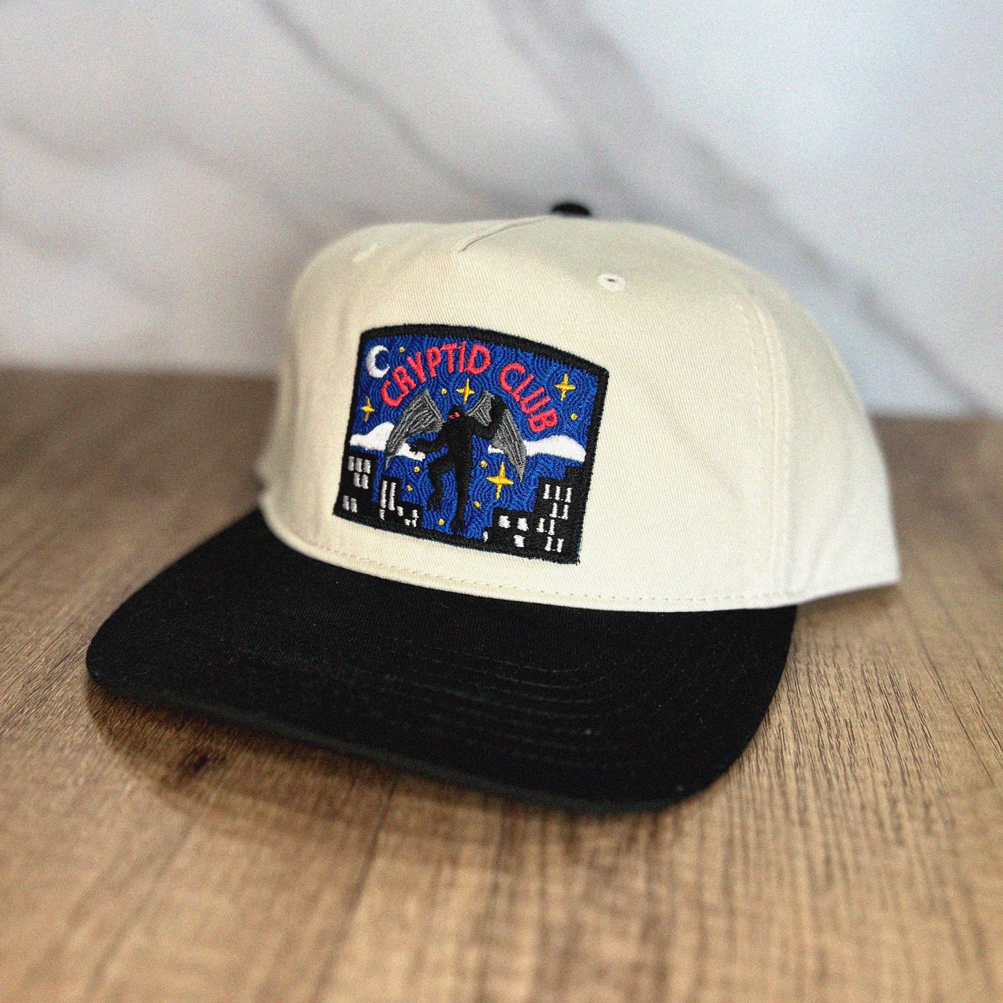 Mothman Cryptid Club 5-Panel Floppy Cap