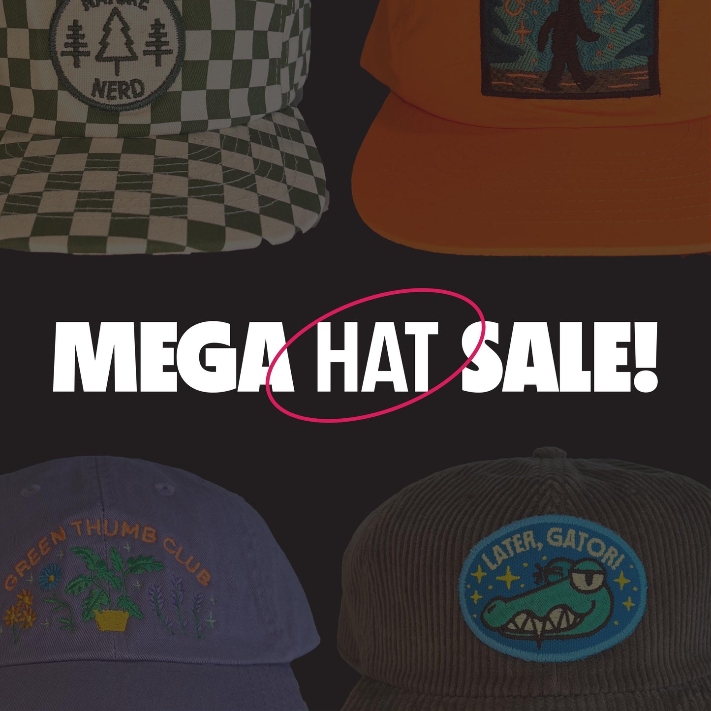 Clearanced Hats! Over 40% off! Year End Inventory Clearance!