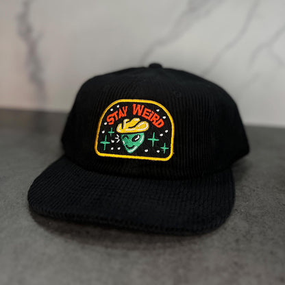 Stay Weird Corduroy Hat