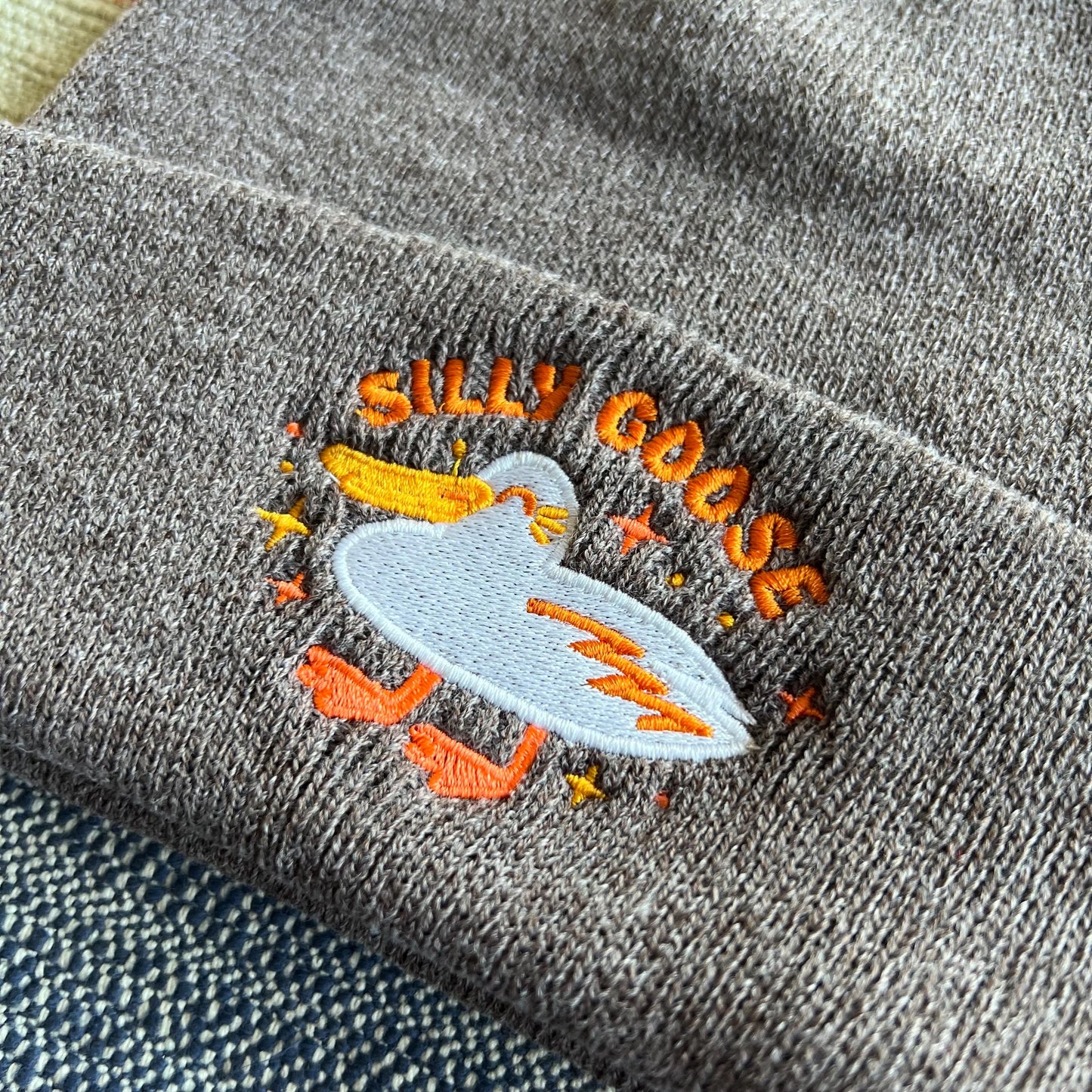 Silly Goose Pom Pom Beanie