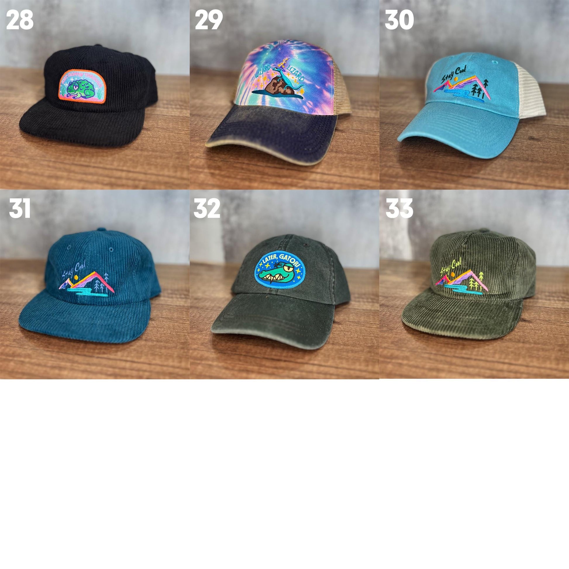 Clearanced Hats! Over 40% off! Year End Inventory Clearance!