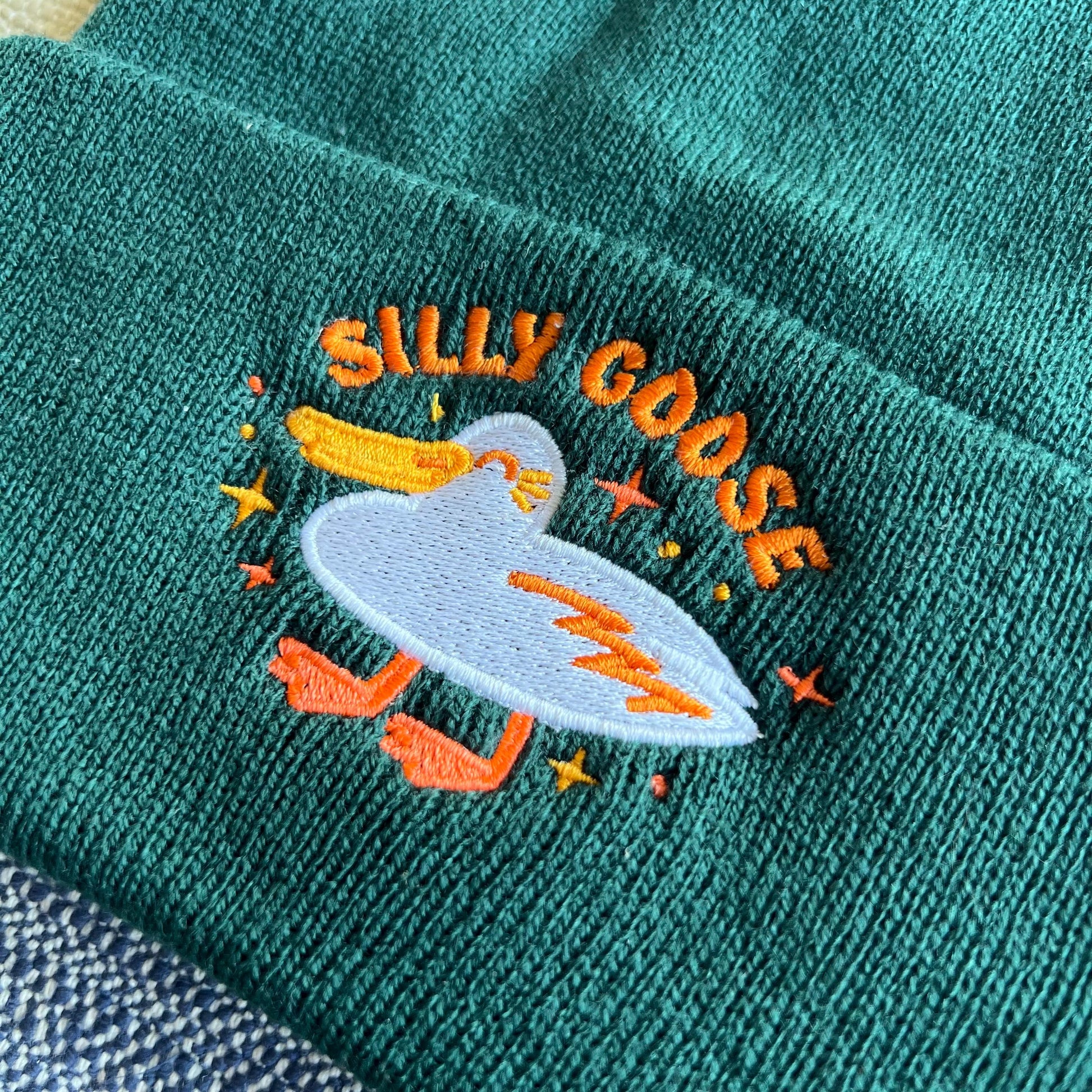 Silly Goose Pom Pom Beanie