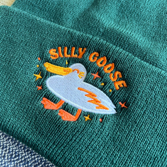 Silly Goose Pom Pom Beanie