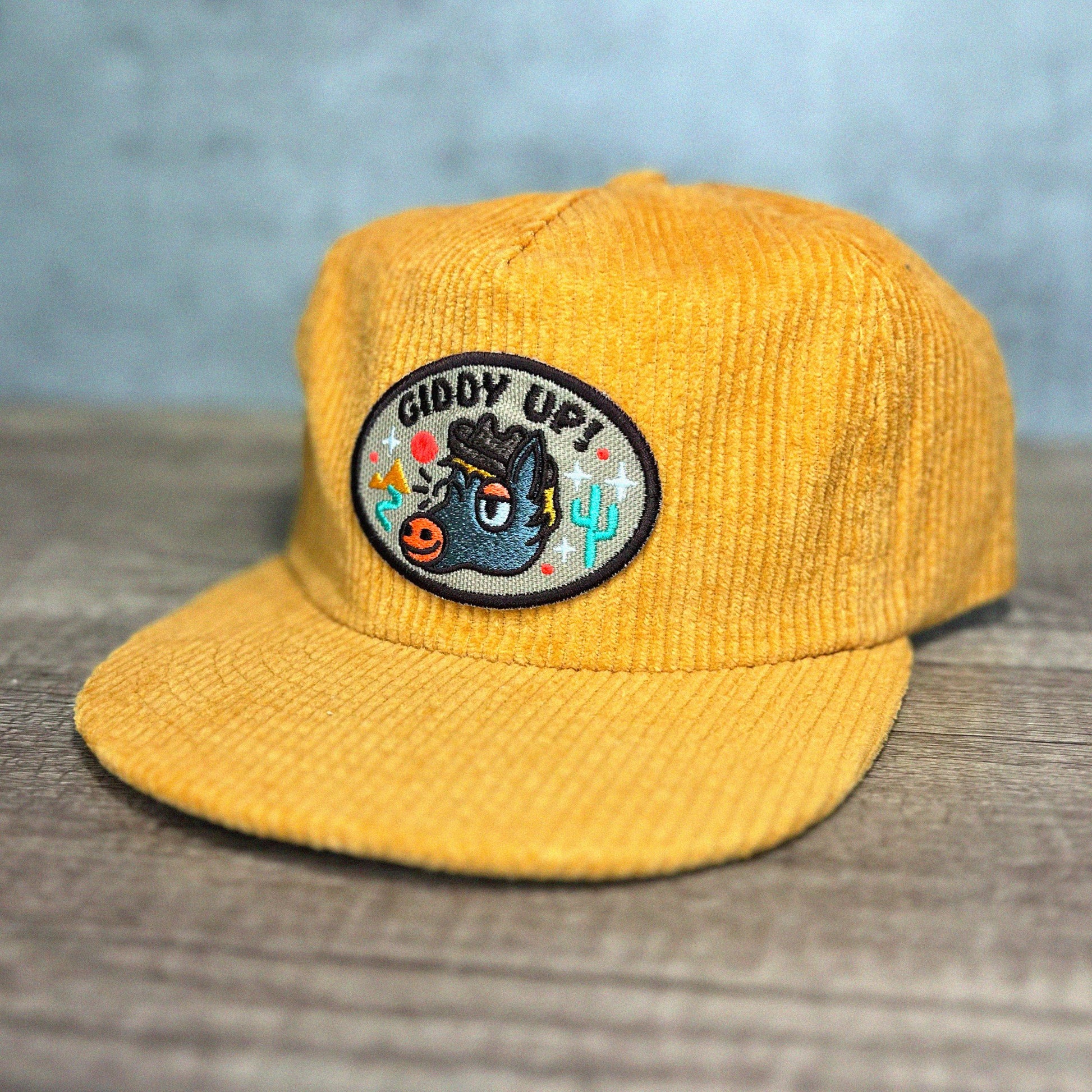 Giddy-Up 5-Panel Corduroy Hat