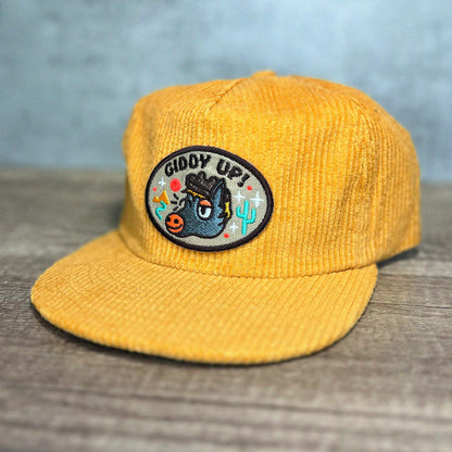 Giddy-Up 5-Panel Corduroy Hat