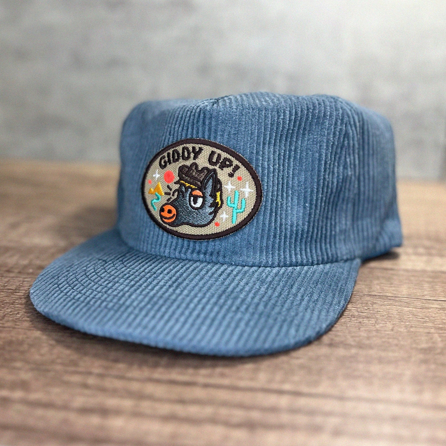 Giddy-Up 5-Panel Corduroy Hat