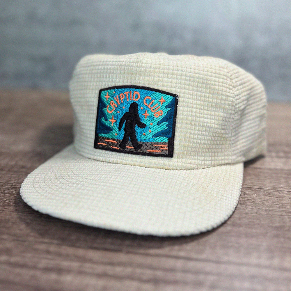 Bigfoot Cryptid Club Waffle Corduroy Hat