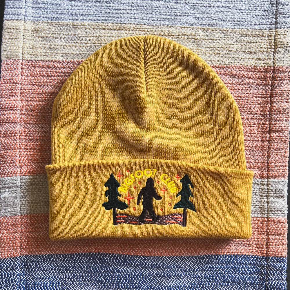 Bigfoot Cryptid Club Cuffed Beanie