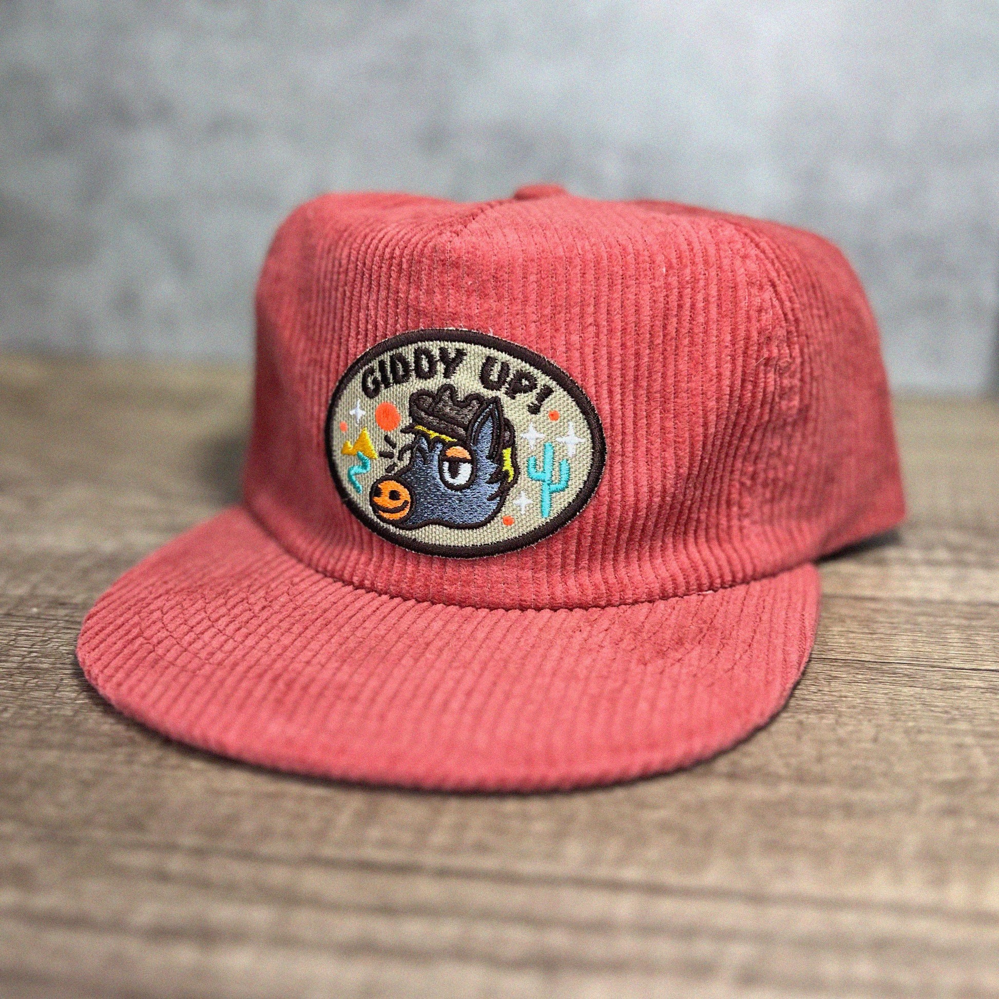 Giddy-Up 5-Panel Corduroy Hat