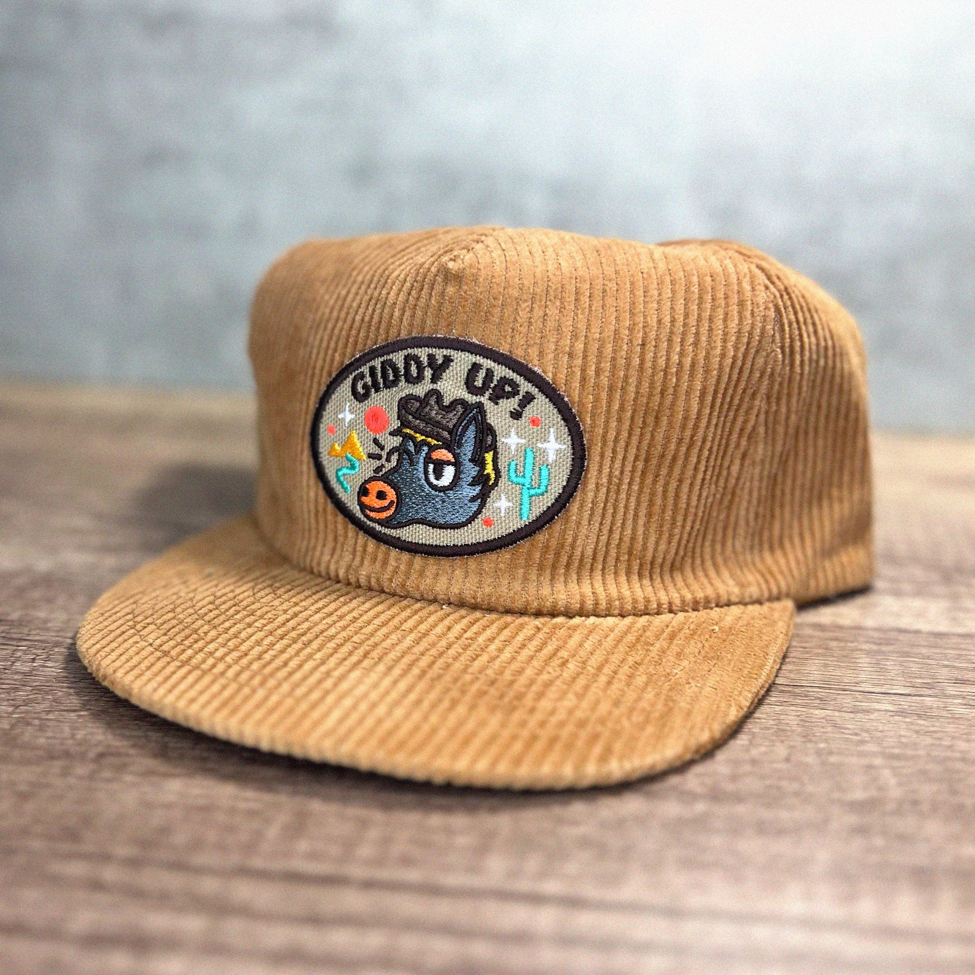 Giddy-Up 5-Panel Corduroy Hat