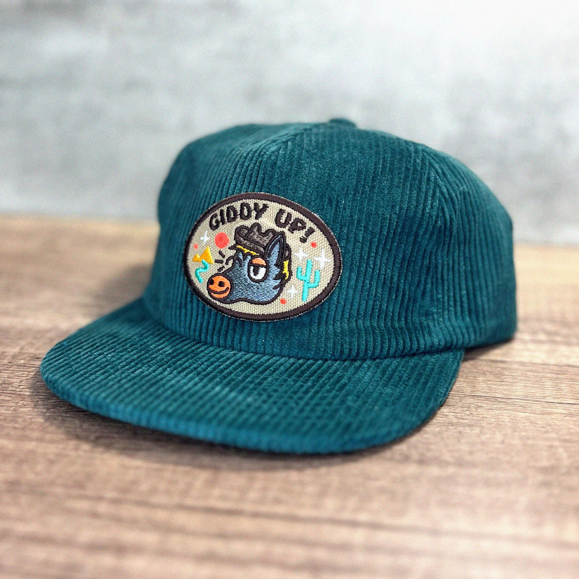 Giddy-Up 5-Panel Corduroy Hat