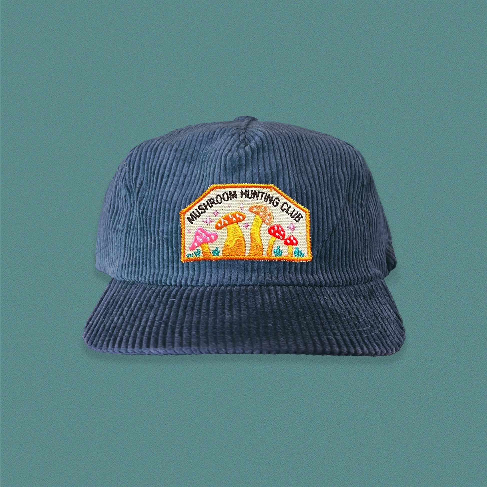 Mushroom Hunting Club 5-Panel Corduroy Hat