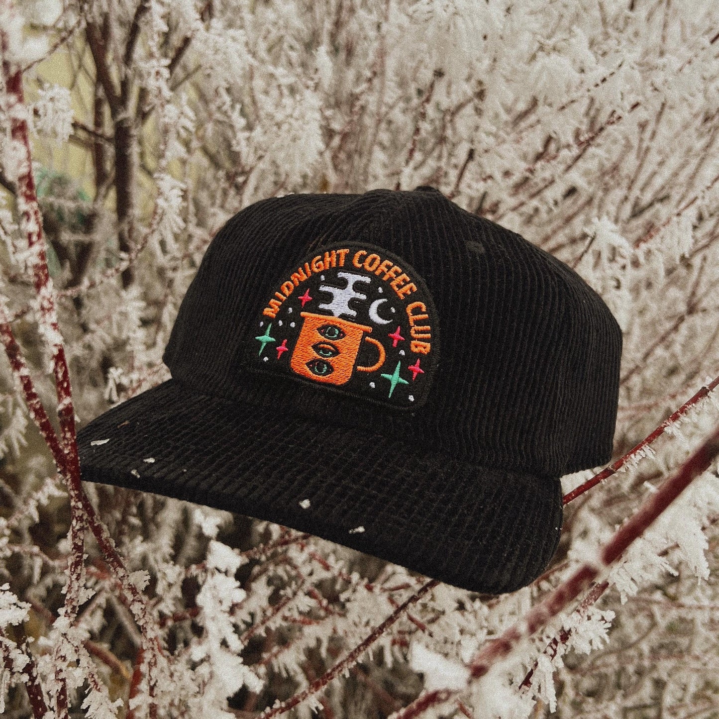 Midnight Coffee Club Corduroy Hat