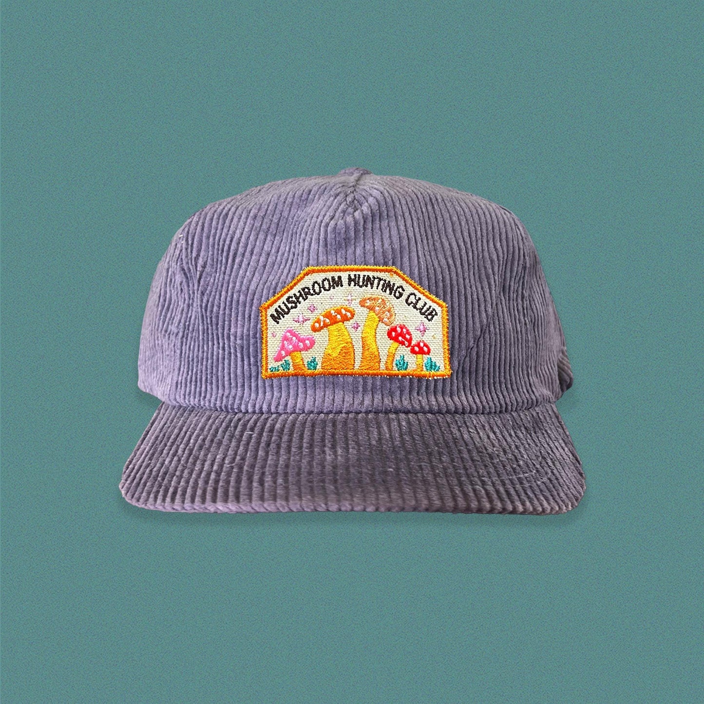 Mushroom Hunting Club 5-Panel Corduroy Hat