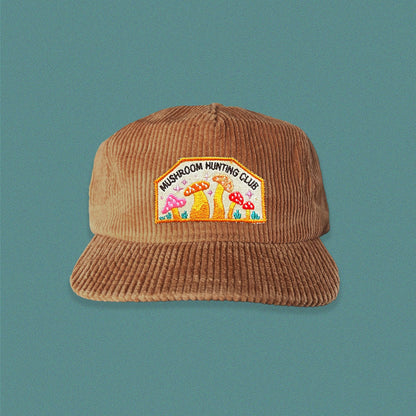 Mushroom Hunting Club 5-Panel Corduroy Hat