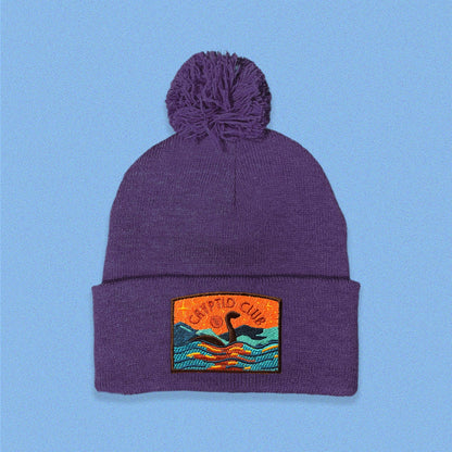 Loch Ness Cryptid Club Pom Pom Beanie