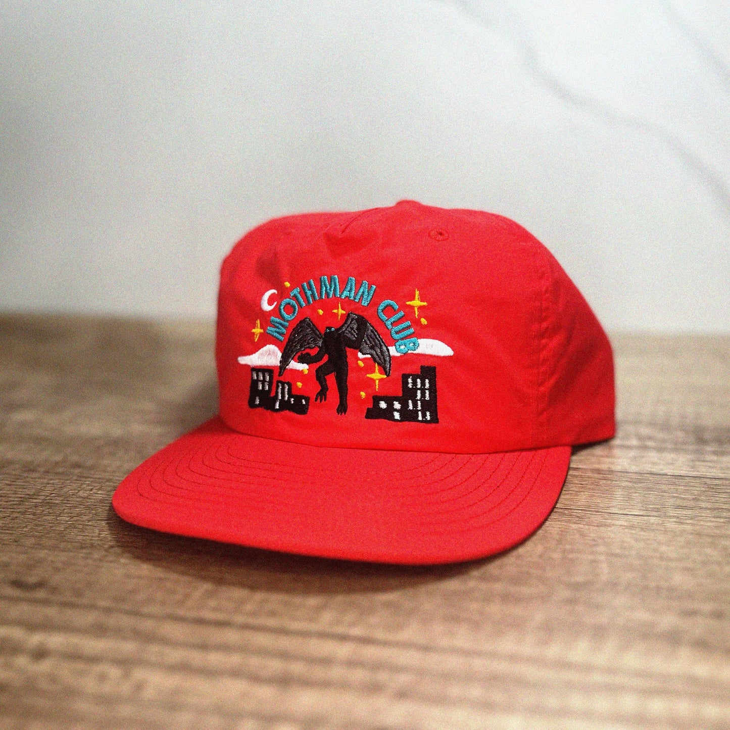 Mothman Cryptid Club Surf Hat